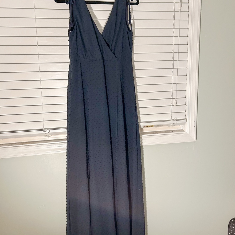 Lulu's Navy Blue Maxi Dress